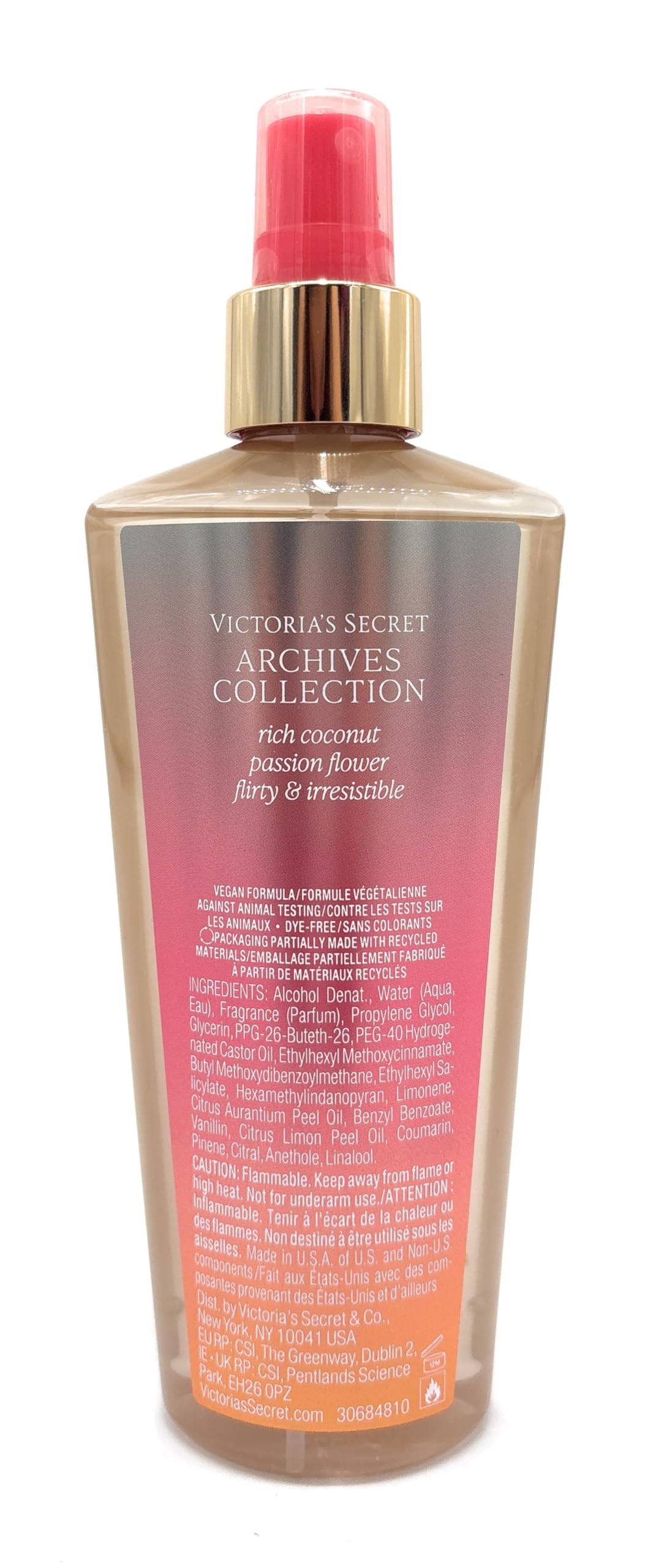 Victoria's Secret Luscious Kisses Fragrance Mist 8.4 fl oz