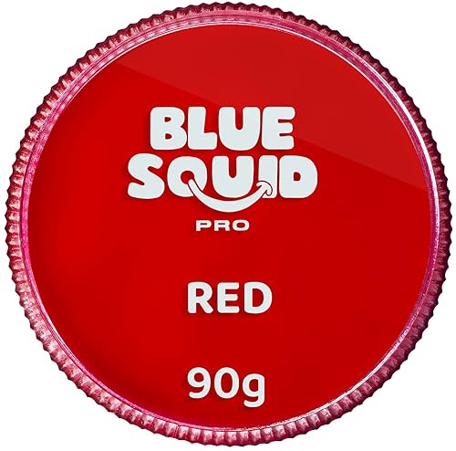 Blue Squid PRO Face Paint - Professional Water Based Single Cake Facepaint & Body Paints - SFX Makeup, Kids Adults Face Painting for Costume