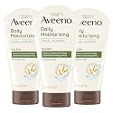 Aveeno Daily Moisturizing Facial Cleanser for Dry Skin, Hydrating Acne Face Wash with Soothing Oat for soft & Supple Skin, Free of Parabens, Sulfates