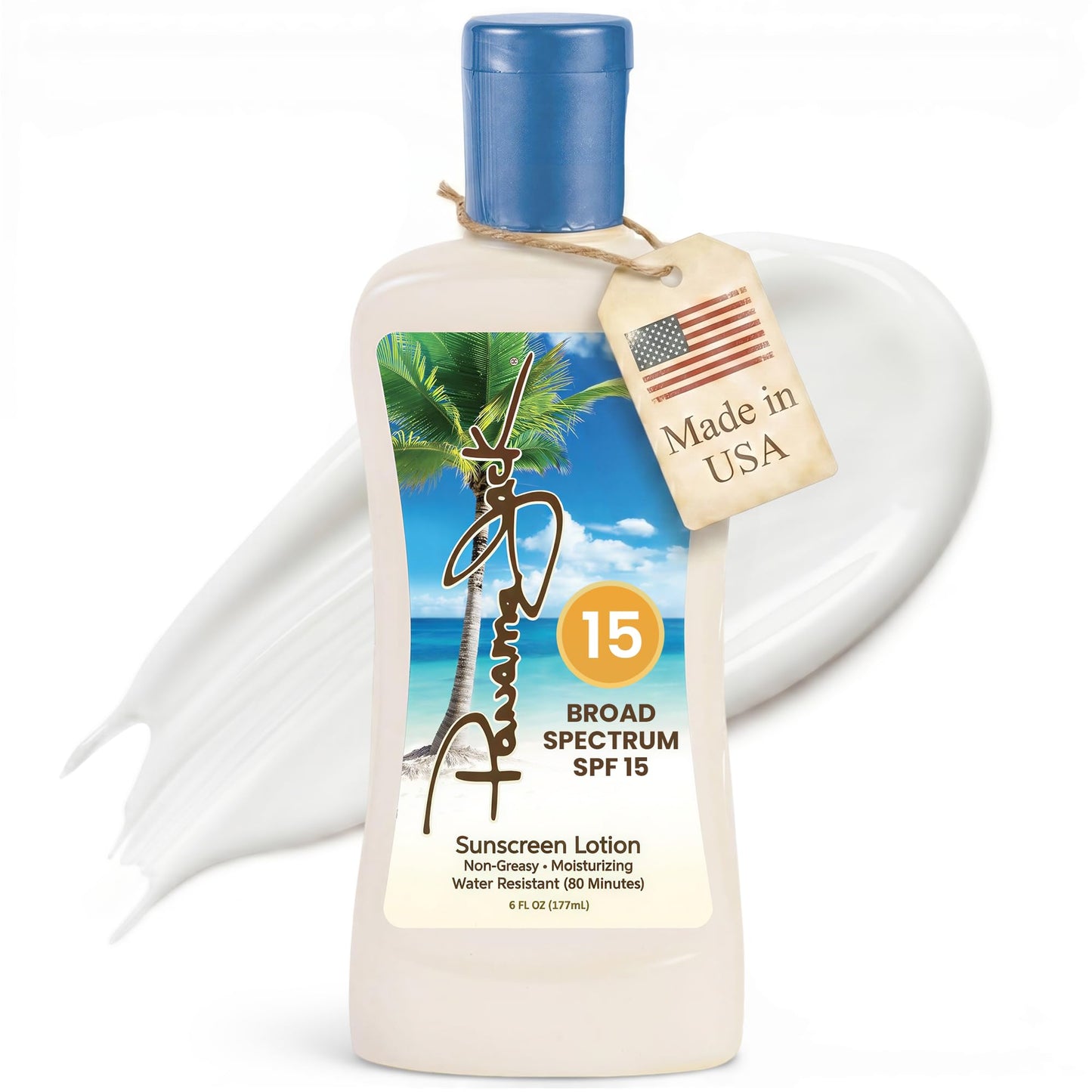 Panama Jack Sunscreen Lotion SPF 15, 6 Fl Oz