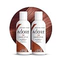 Adore Semi Permanent Hair Color (056 Cajun Spice) (2 Pack) | Vegan & Cruelty-Free Brown Hair Dye | No Ammonia, No Peroxide, No Alcohol | 4 Fl Oz