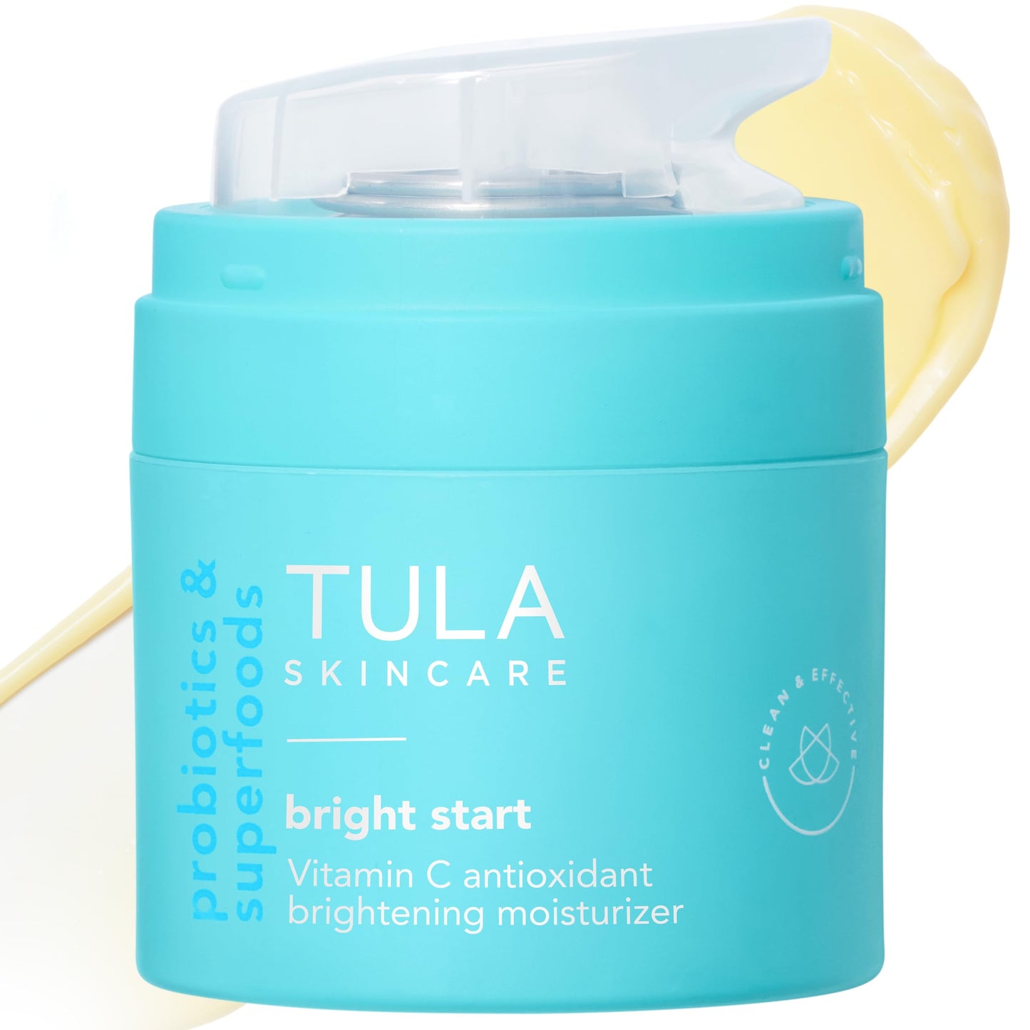 TULA Skin Care Bright Start Vitamin C Antioxidant Brightening Moisturizer - Lightweight Gel Cream, Brightens, Hydrates & provides Antioxidant