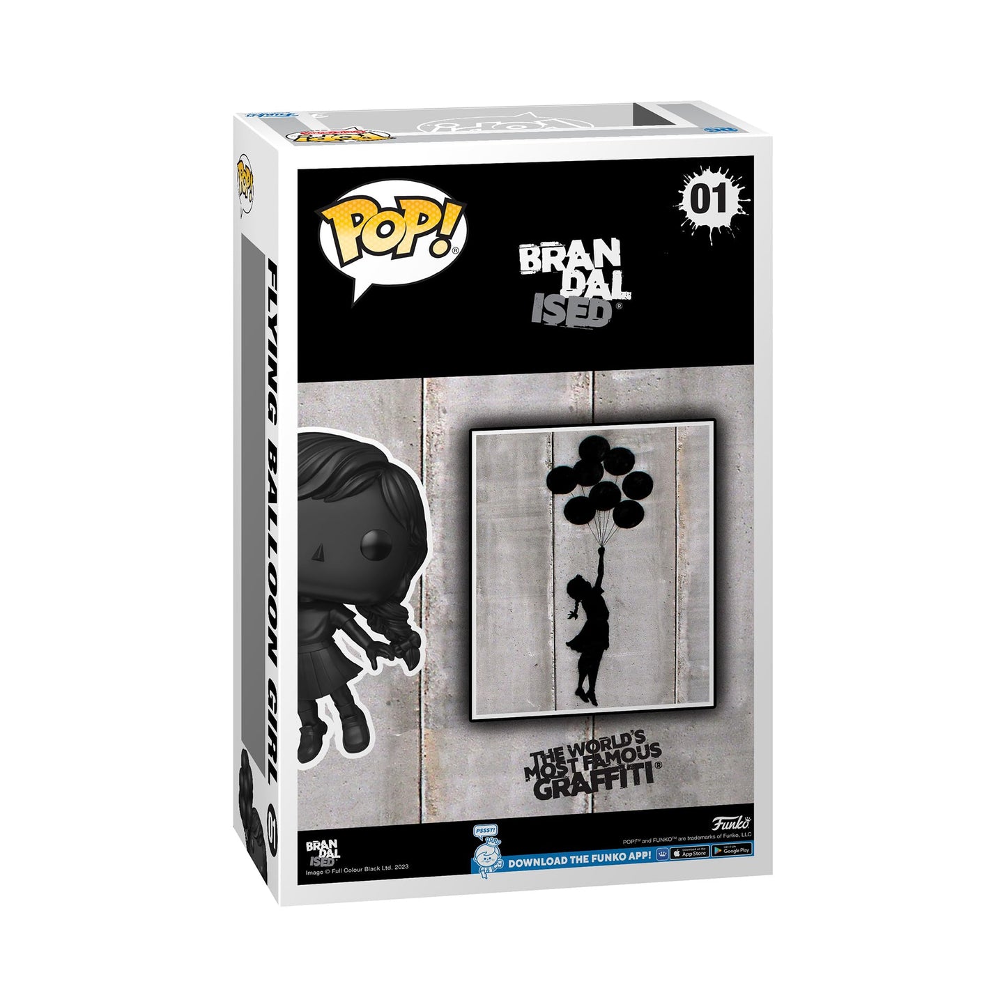 Funko POP! Art Cover: Brandalised - Flying Ballon Girl - Collectable Vinyl Figure - Gift Idea - Official Merchandise - for Kids & Adults - Model…
