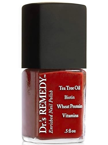 Dr’s Remedy Enriched Nail Polish: Non Toxic, All Natural, and Organic - Doctor Formulated: Strengthens, Restores, Heals, and Protects '24-Free'