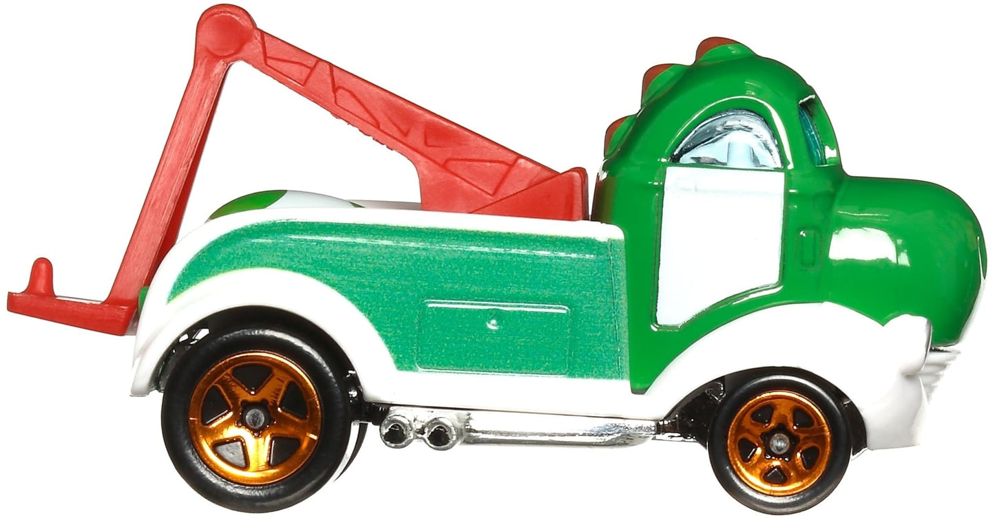 Hot Wheels Super Mario Character Cars Yoshi Vehicle 3/7