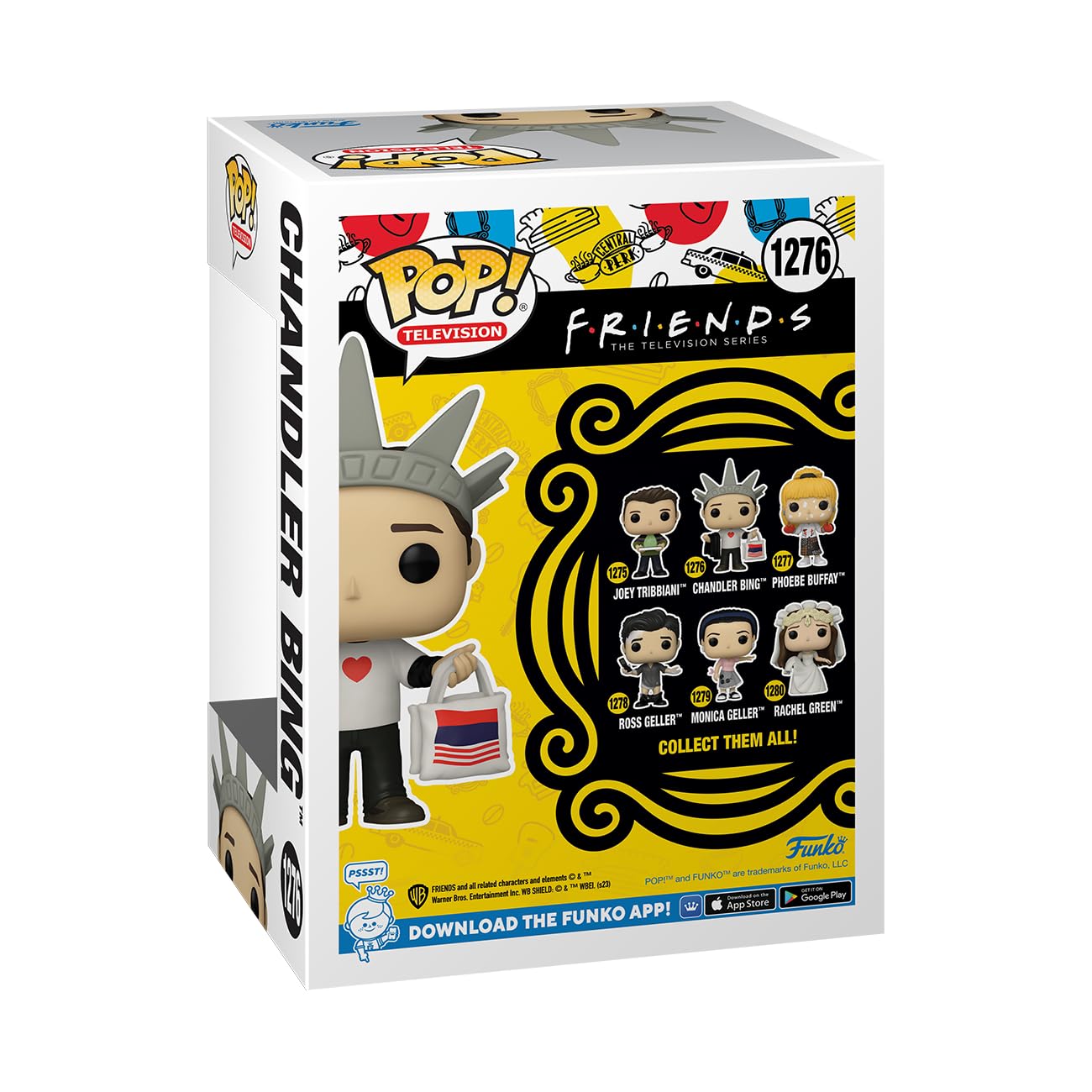 Funko POP! TV: Friends - New York Chandler Bing - Collectable Vinyl Figure - Gift Idea - Official Merchandise - for Kids & Adults - TV Fans - Model…
