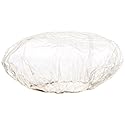 Medline Shower Caps, Single-Use Clear Plastic, Elastic Band, One Size Fits Most, Case of 500
