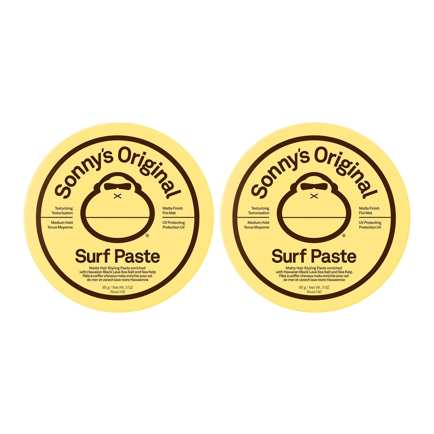 Sun Bum Sun Bum Texturizing Surf Paste Vegan and Cruelty Free Sea Salt Matte Styling Pomade for Men and Women 2 Pack