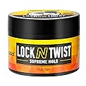 AllDay Locks Lock N Twist (5 oz) | Supreme Hold, No Frizz or Flaking | Hydrating, Nourishing Locking Gel | Grape & Avocado-Infused | Lock & Twist