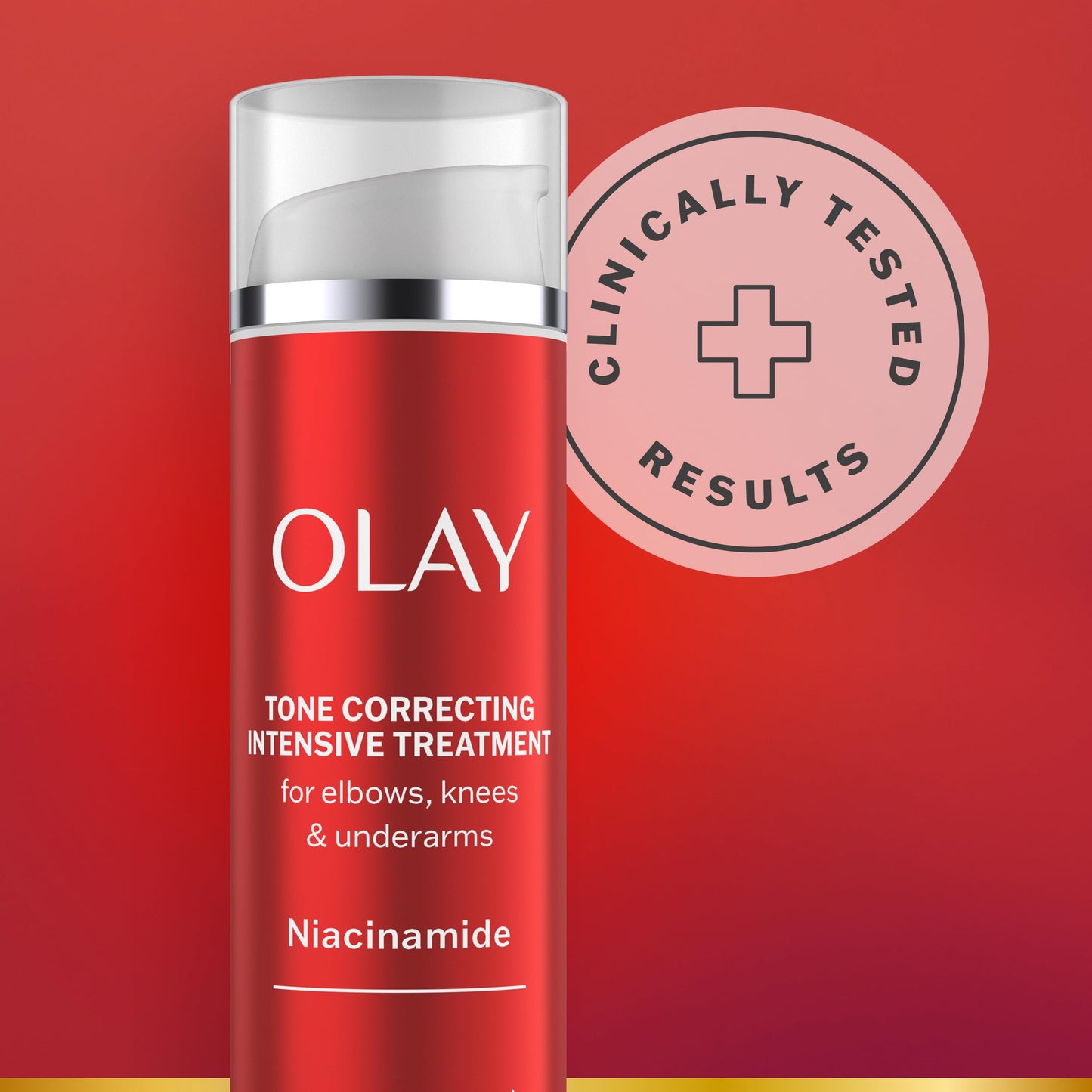 Olay Treatment Cream Intensive Tone Correcting for Elbows Knees & Underarms with Niacinamide, Vitamin B3 Complex, Deeply Hydrates, Evened Skin Tone