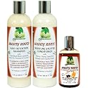 Fountain Mighty Roots Jamaican Pimento and Black Castor Oil with Shampoo and Conditioner Receding Hairline Combo