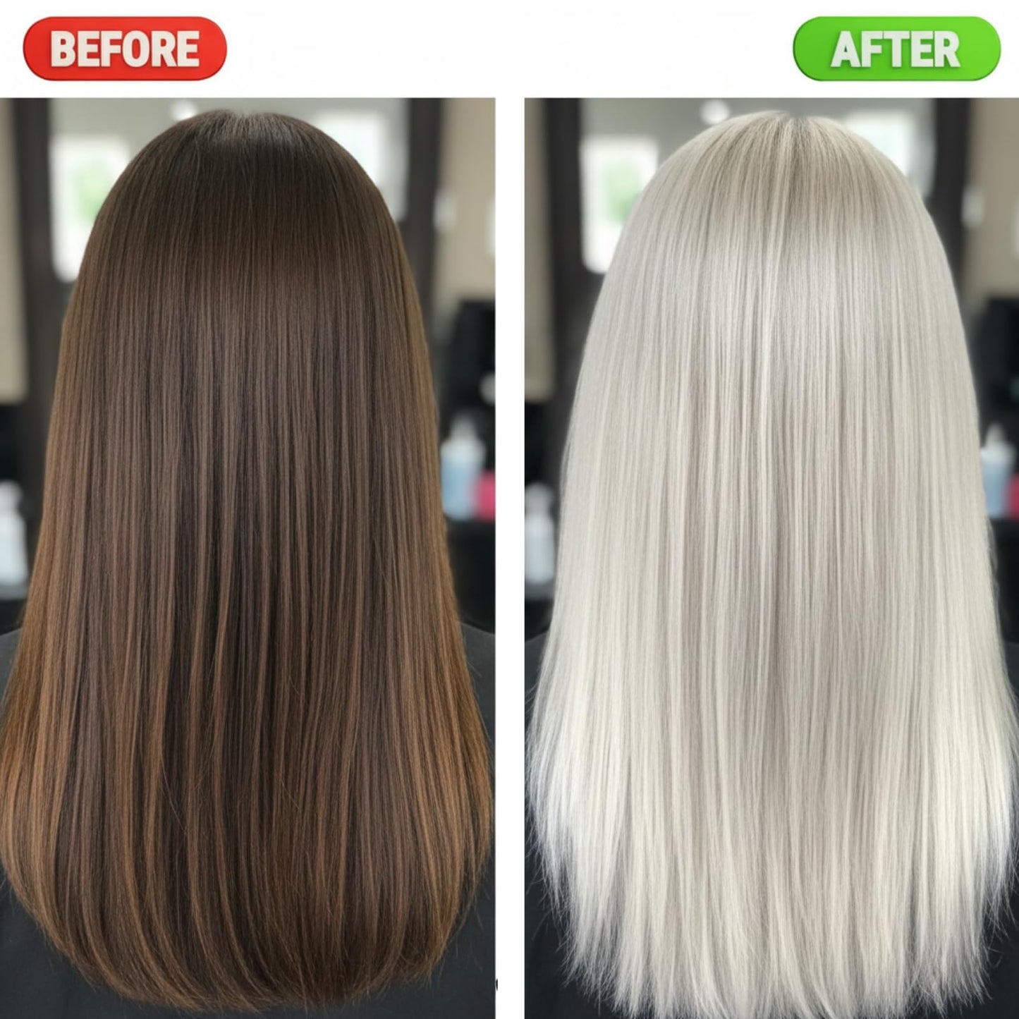 Kachita Spell Professional Blue Hair Bleach Lightener with Plex Technology, Up to 9 Levels of Lift Bleach Powder & Hair Decolorization for Highlights