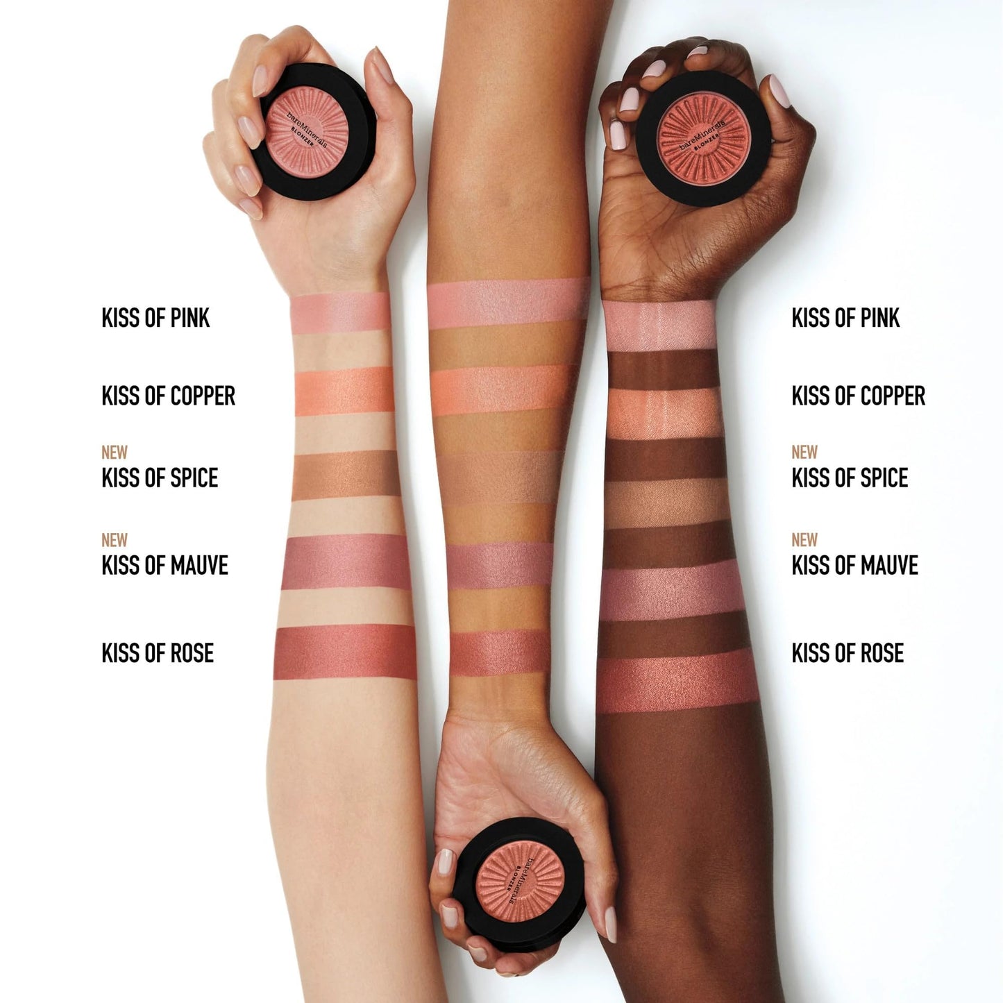 bareMinerals Gen Nude Blonzer, Kiss of Spice, Vegan, Cruelty-Free & Dermatologist-Tested
