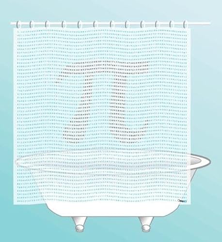 Pi Shower Curtain - EVA vinyl