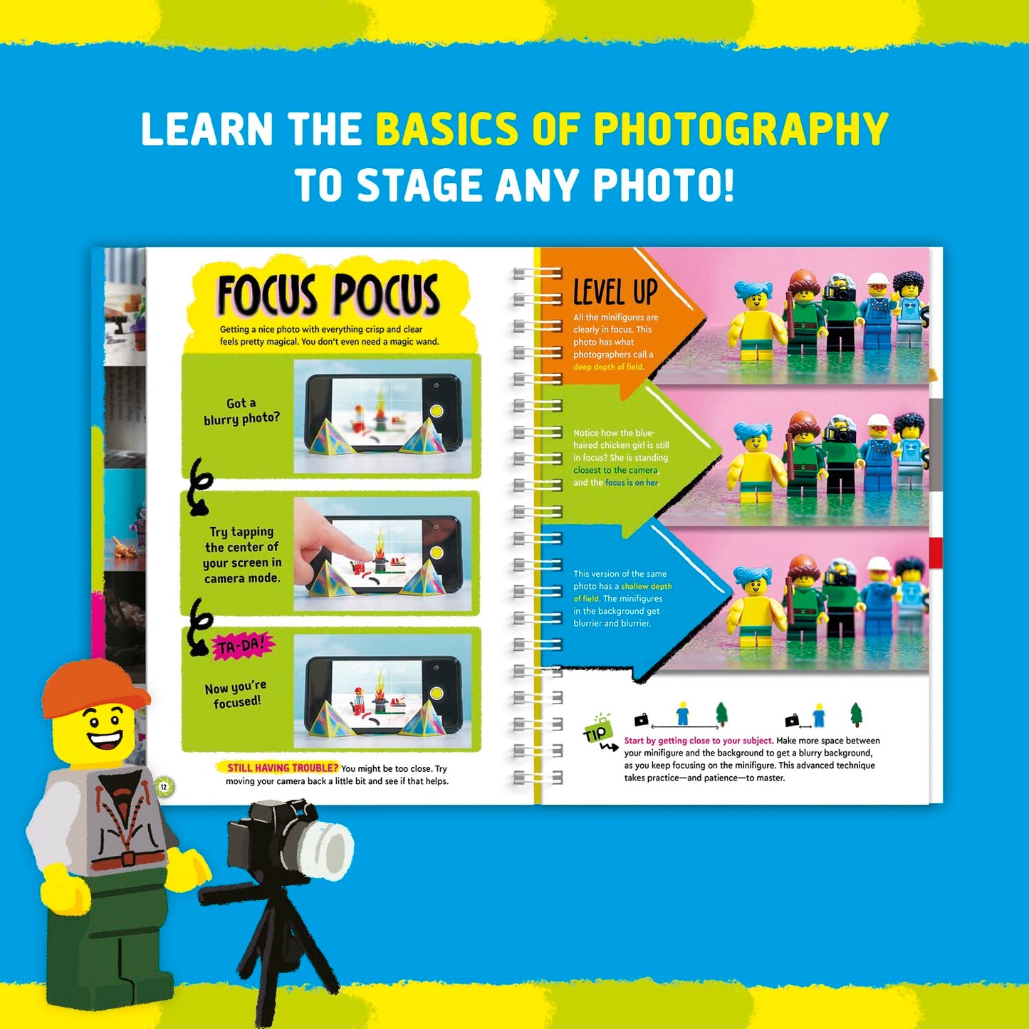 KLUTZ Lego Minifigure Photography Activity Kit