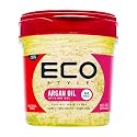 Ecoco Eco Style Gel - Argan Oil - 100% Pure Olive Oil - Promotes Healthy Hair - Nourishes And Repairs Hair - Long-Lasting Shine - 10/10 Maximum Hold