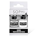 SOPHi Prime + Shine + Seal System (Primer/Sealer + Topcoat assembled in box) Non Toxic, Safe, Free of All Harsh Chemicals