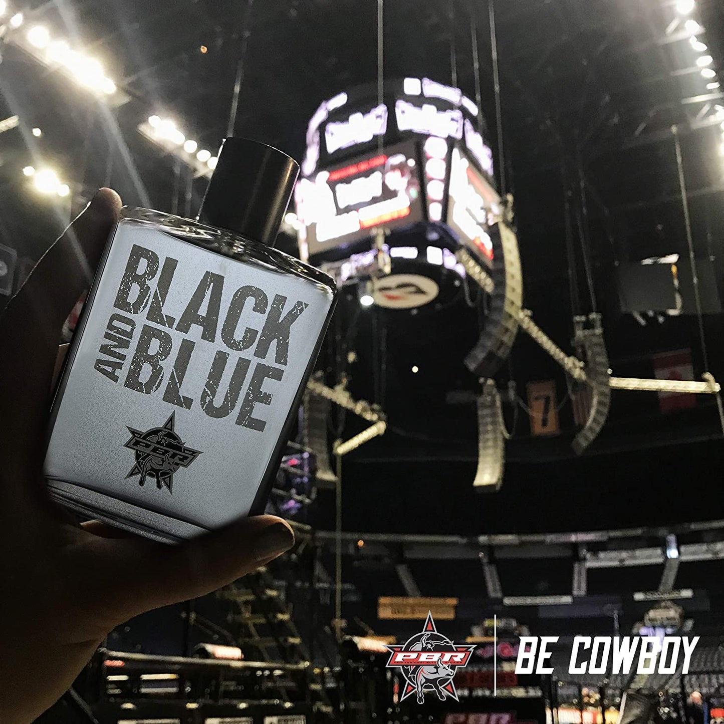 Tru Western PBR Black and Blue Men's Cologne, 3.4 fl oz (100 ml) - Crisp, Fresh, Spirited