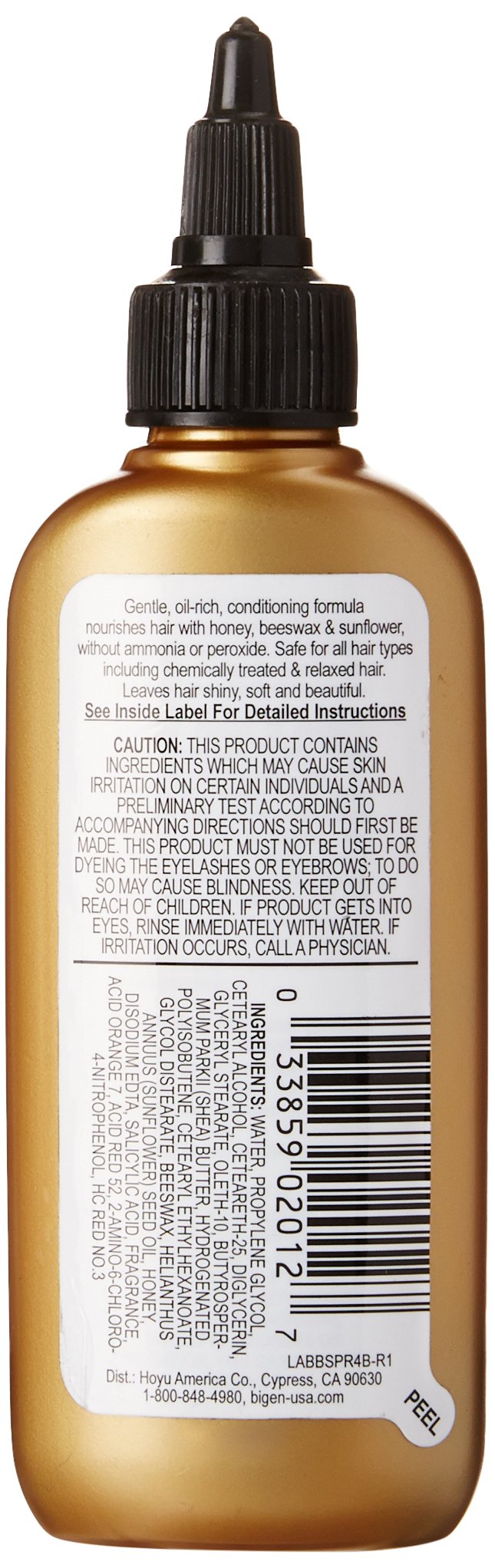 Bigen Semi-Permanent Haircolor #R4 Intensive Red 3 Ounce (Pack of 3)