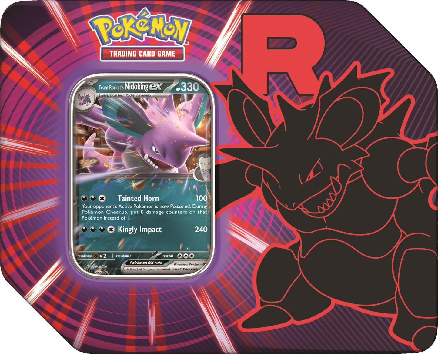 Pokémon TCG: Team Rocket Tin