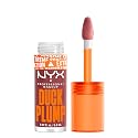 NYX PROFESSIONAL MAKEUP Duck Plump High Pigment Plumping Lip Gloss with Spicy Ginger, Vegan Lip Makeup - Pick Me Pink (Soft Rose Pink)