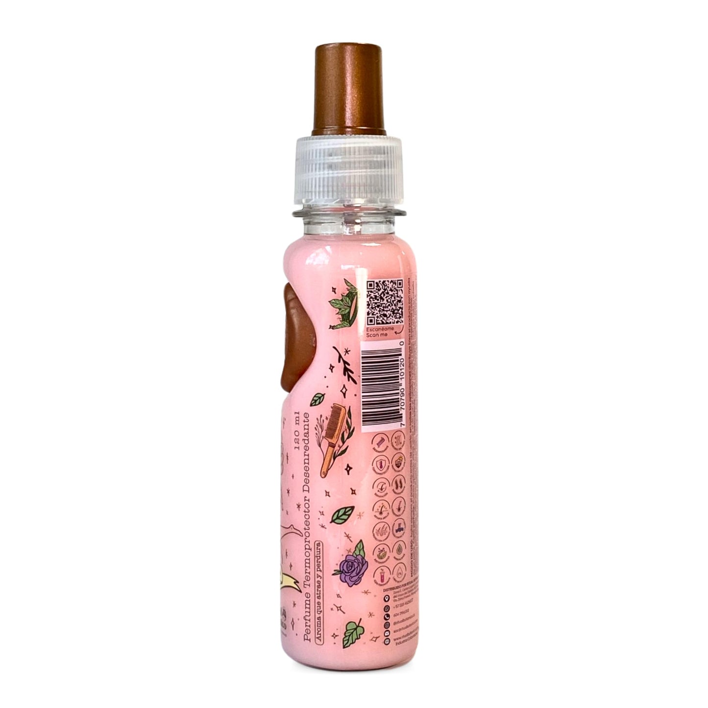 Ritual Botanico Perfume Termoprotector para Cabello, Sin Alcohol, Antifrizz, Desenredante, Proteccion solar, Con Feromonas, Aroma Seductor Frutal y