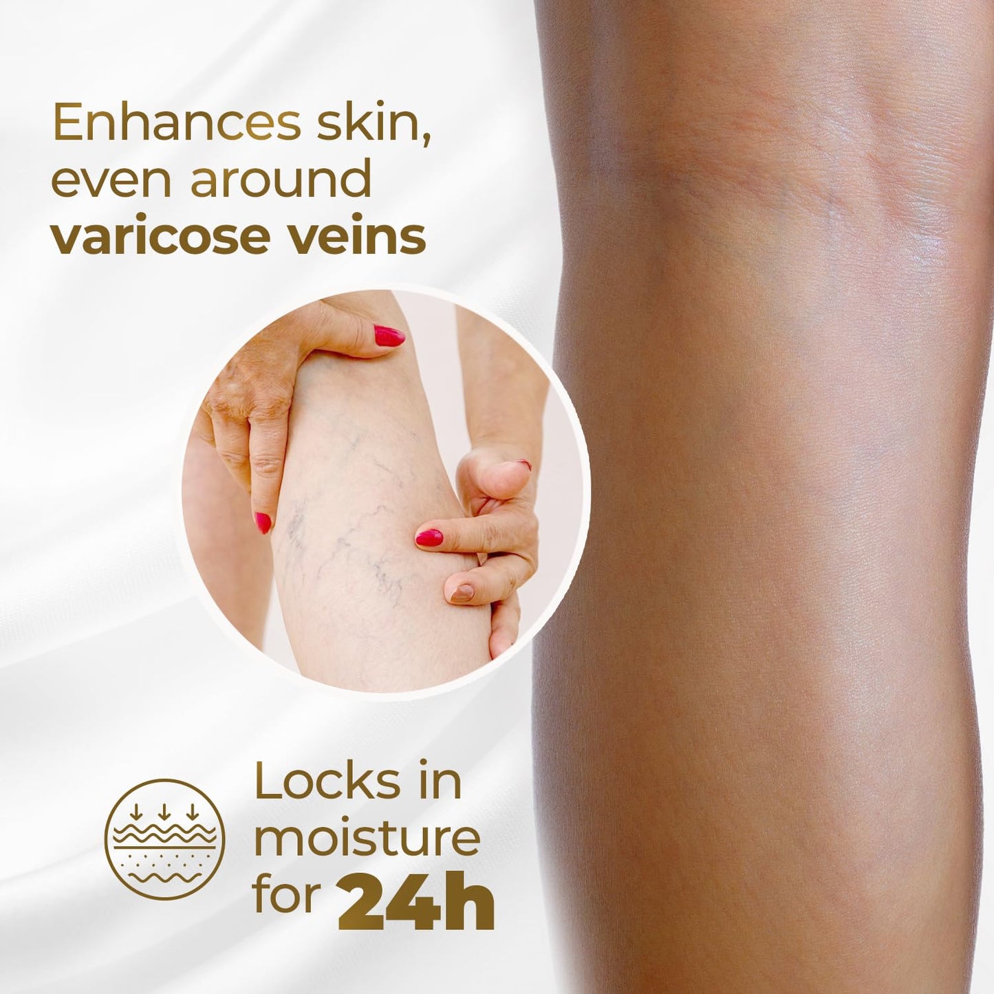 Goicoechea Arnica & Chamomile Body Lotion | Soothes Tired Legs; Hydrates & Refreshes Skin; Non-Greasy Daily Formula; Varicose Veins Cream; Improves