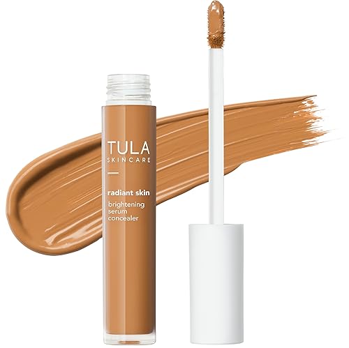 TULA Skin Care Radiant Skin Brightening Serum Concealer - Conceals Dark Circles & Discoloration, Longwearing & Crease-Resistant, Brightens the