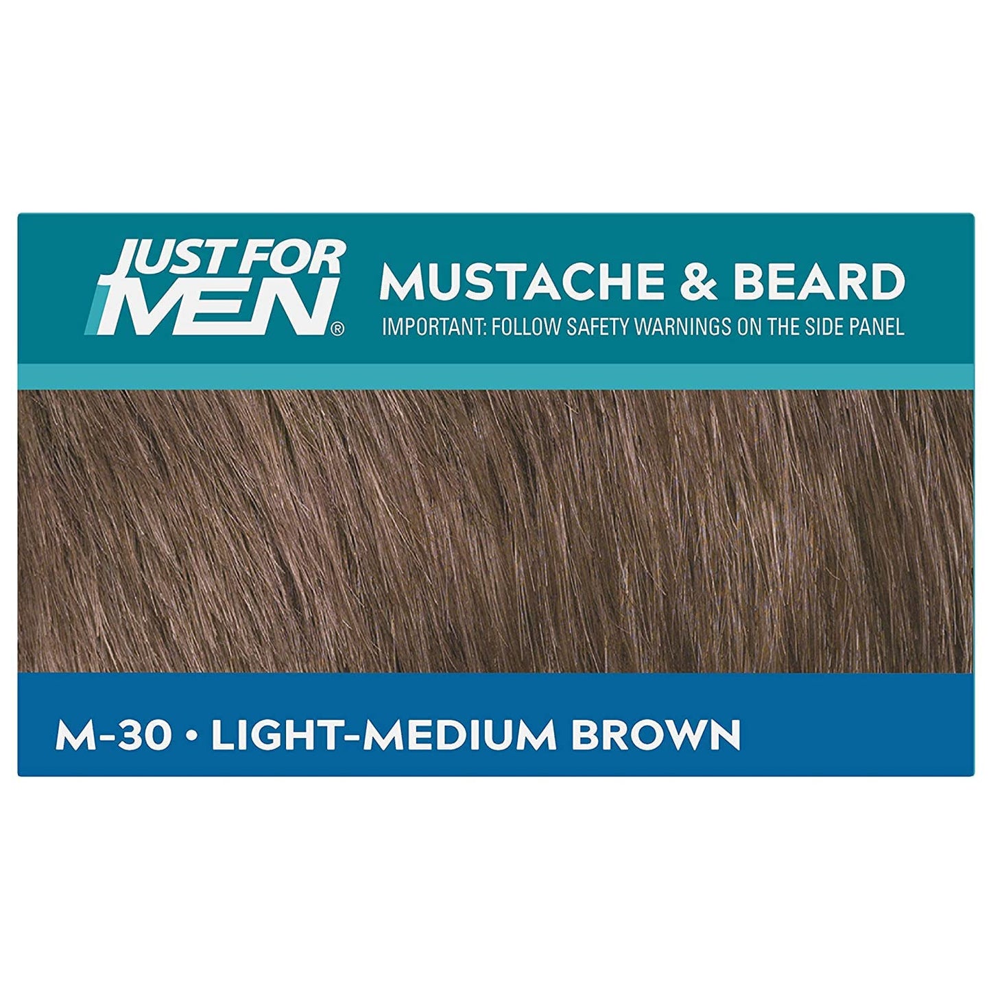 Just For Men Color Gel Mustache & Beard M-30 Light-Medium Brown 1 Each (Pack Of 5)