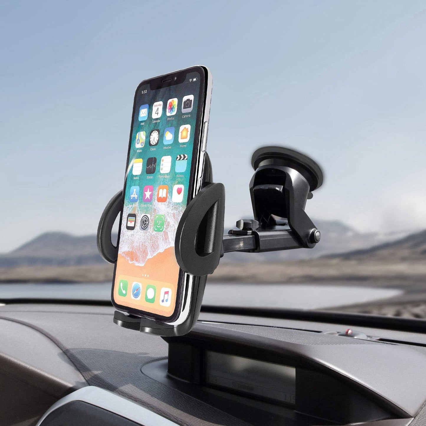 Cellet Windshield/Dash Phone Mount Suction Cup Compatible/Replacement for iPhone 11 Pro Max 11 Pro Xs Xs Max Xr X Samsung Note10 10+ 9 Galaxy S20…