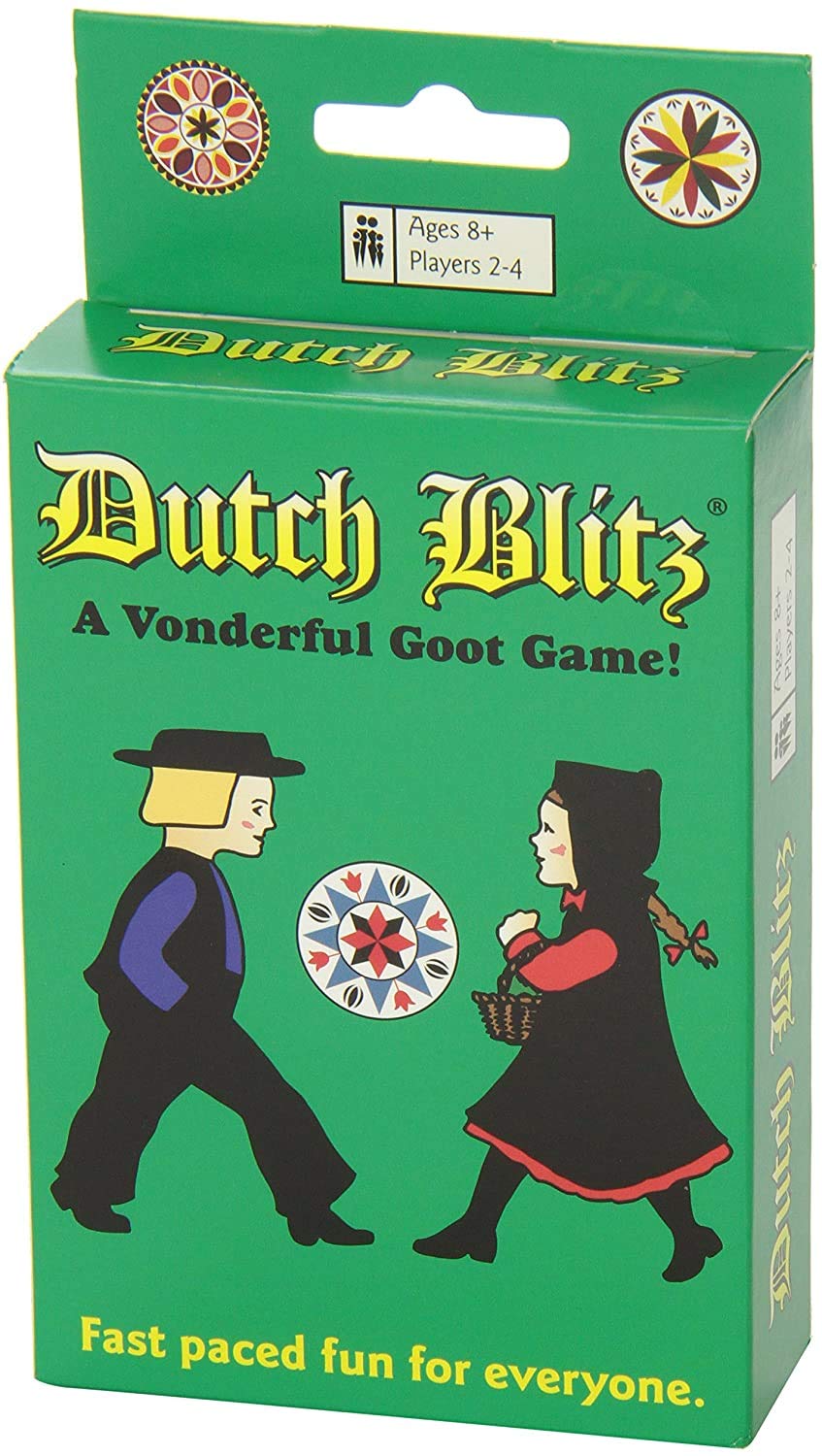 Dutch Blitz: The Original Fast Paced Card Game, Contains 160 Cards, Quick and Easy to Learn, Great Family Game, Fun for Everyone, for 2 to 4 Players,…