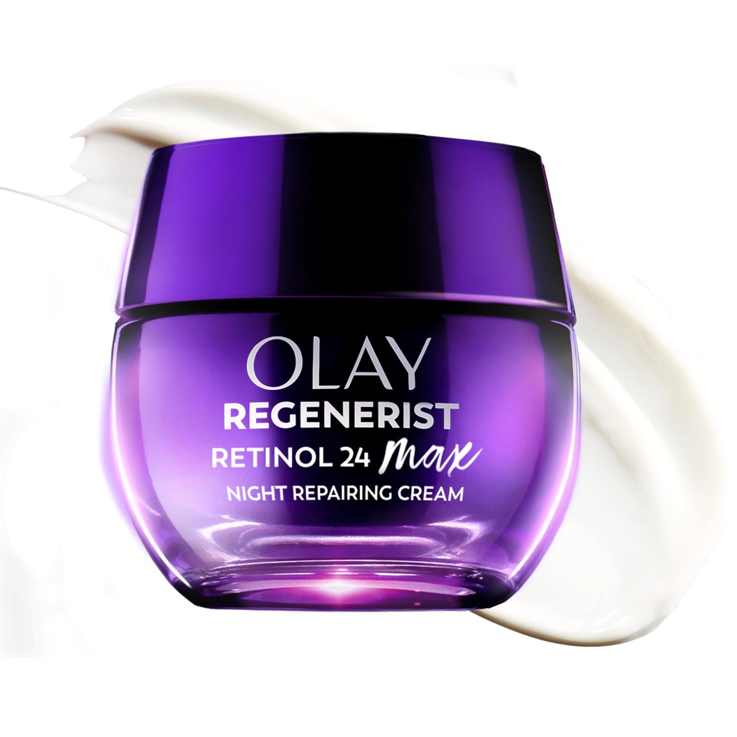 Olay Retinol Night Cream for Women, MAX, Anti-Aging Face Moisturizer, Fragrance-Free, Gift for Women, Non Greasy - Anti-Wrinkle, Hydrating Skin Care