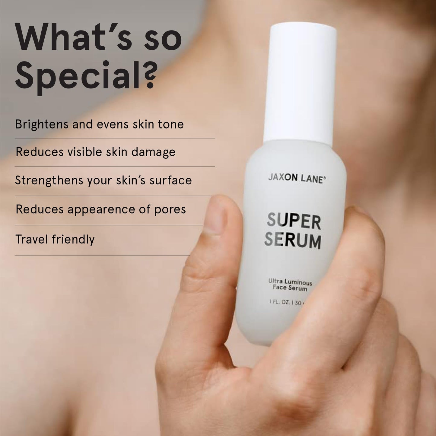 SUPER SERUM Anti Aging Serum for Face: 5% Niacinamide Serum, Bakuchiol Serum, Vitamin C Face Serum for Men Korean Skin Care Tranexamic Acid Textured