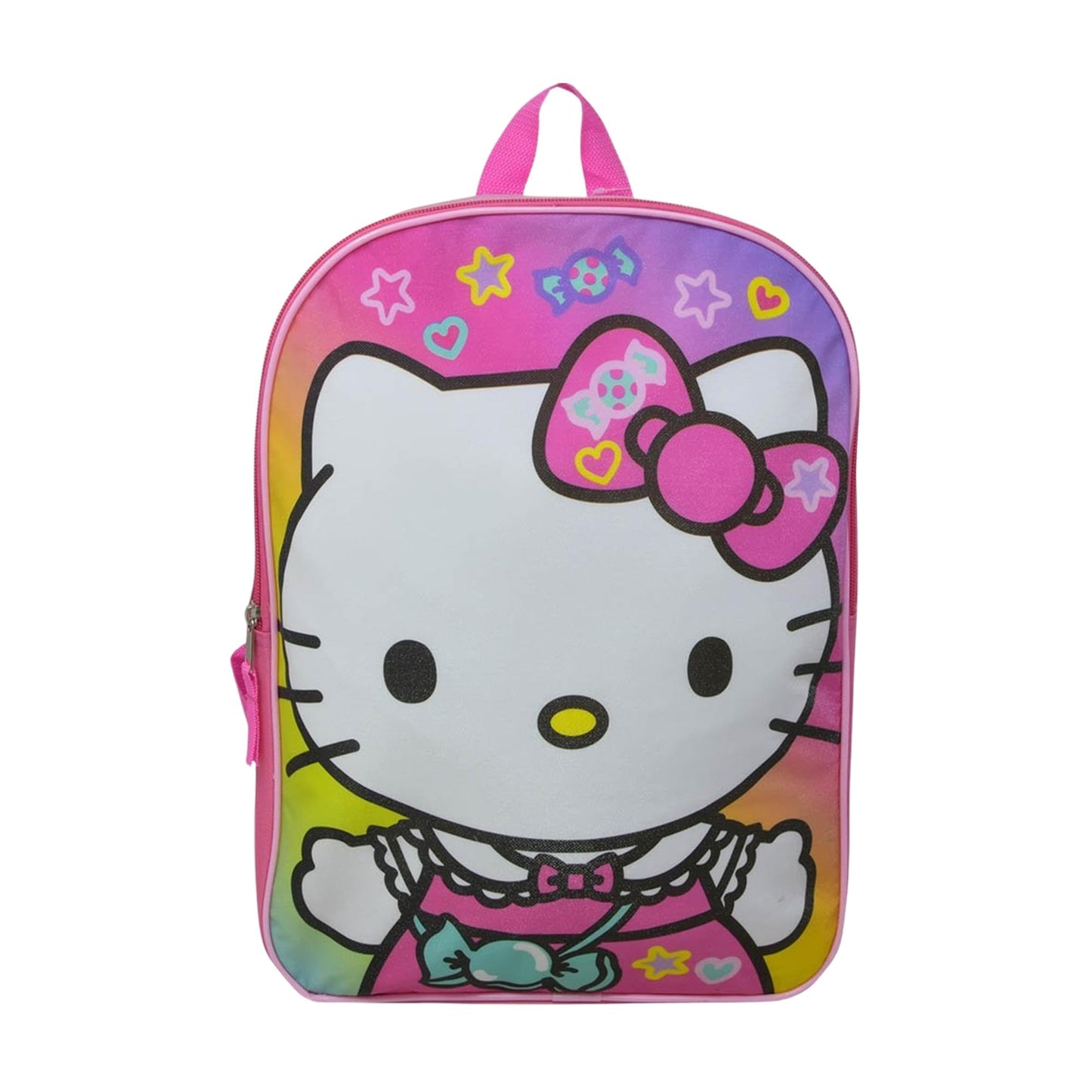 Fast Forward Hello Kitty 15" Backpack with Plain Front