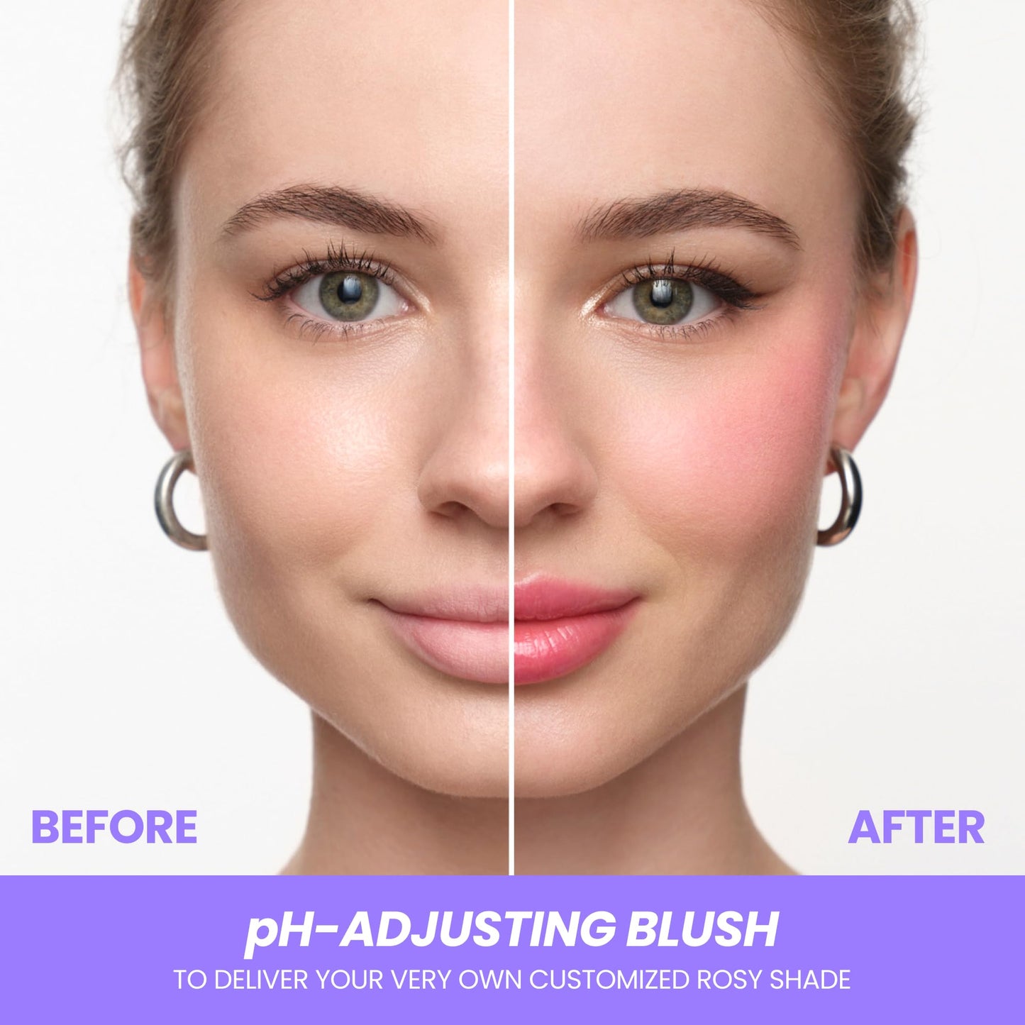 Wonderskin Cream Blush Stick pH-Activated - pHlush Stick Multi-Use, Blush for Cheeks and Lips, Cooling Nourishing Color-Adjusting Makeup Beauty and Personal Care Wonderskin