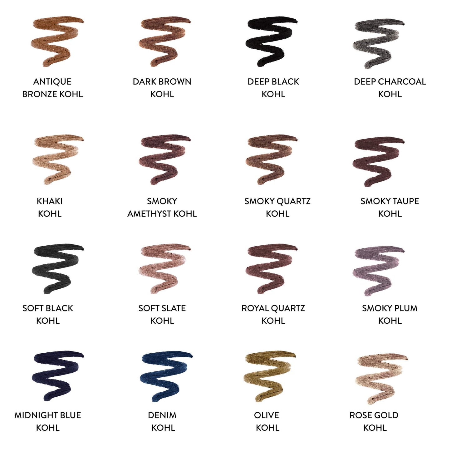 LAURA GELLER NEW YORK Kajal Longwear Kohl Eyeliner Pencil with Caffeine, Smooth & Blendable Makeup, Dark Brown