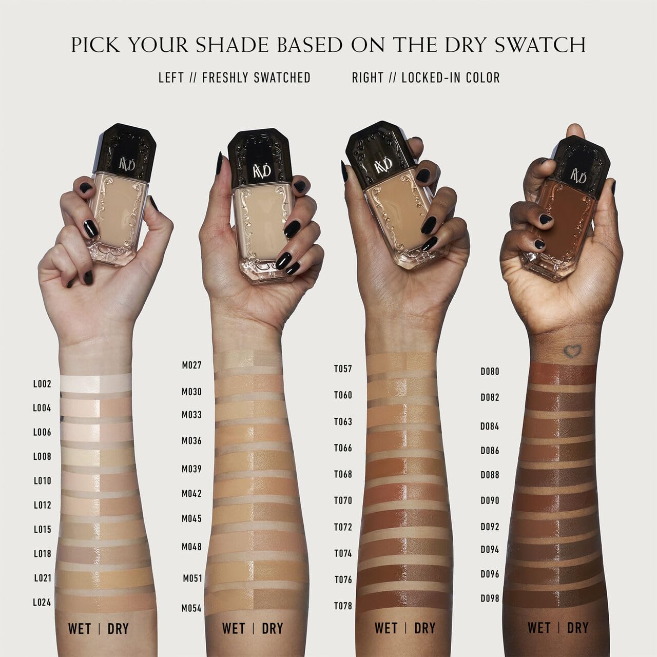 KVD Beauty Good Apple Non-Comedogenic Full-Coverage Serum Foundation Tan 072