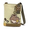 Chala Women Handbag Patch Crossbody - Hippo - Sand