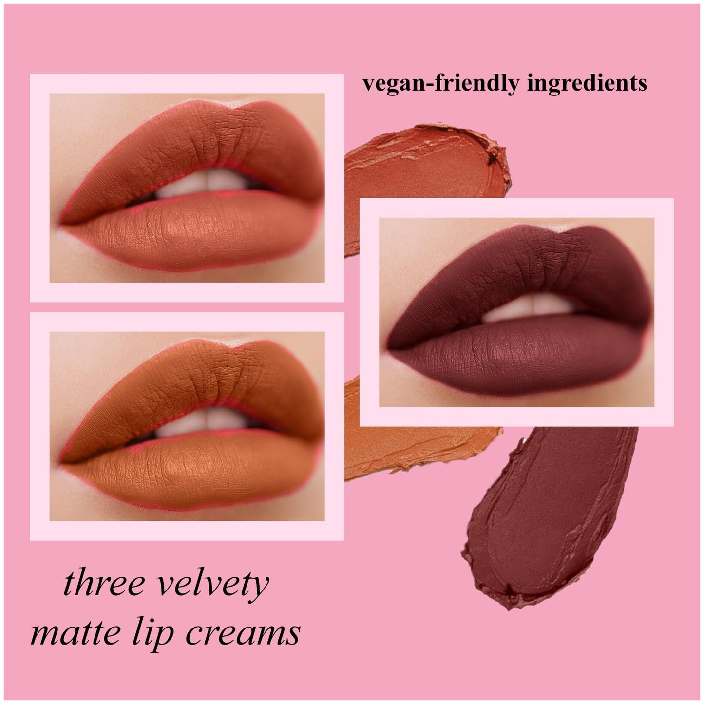 Profusion Cosmetics Empowered Butterfly Soft Matte Lip Creme Set is a Versatile Beauty Essential Trio of Soft Matte Lip Cremes for any Occasion,
