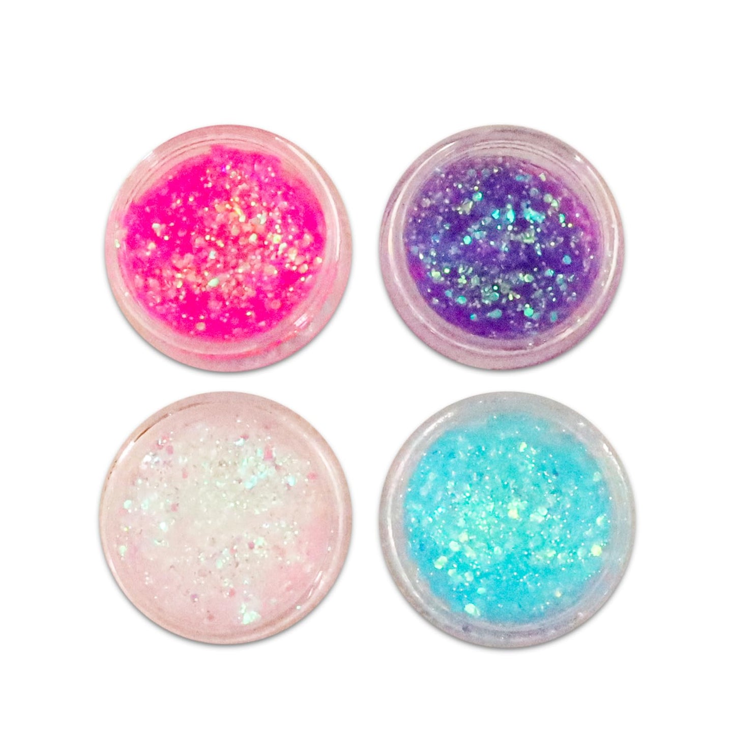 Hello Kitty Body Glitter Set - Bundle with 4 Body Glitter Colors for Costumes, Dress Up, Pretend Play, and More, Stickers | Hello Kitty Accessories