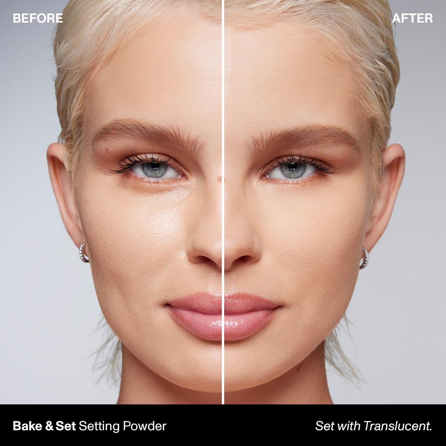 Morphe Mini Bake & Set Translucent Setting Powder - Lightweight, Talc-Free Finishing Powder for Face Makeup with a Soft, Natural Finish - Minimizes