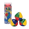 Schylling Classic Juggling Balls - Colorful Vinyl Toss-and-Catch Balls with Bead Filling - Includes 3 Balls and Instructions - Ages 5 and Up - Three…