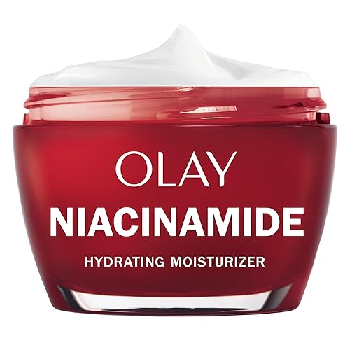 Olay Niacinamide Face Moisturizer, Firming Cream for Women, Non-Greasy - Anti-Wrinkle, Anti-Aging, Hydrating, Renewing, Stronger Skin Barrier, Smooths