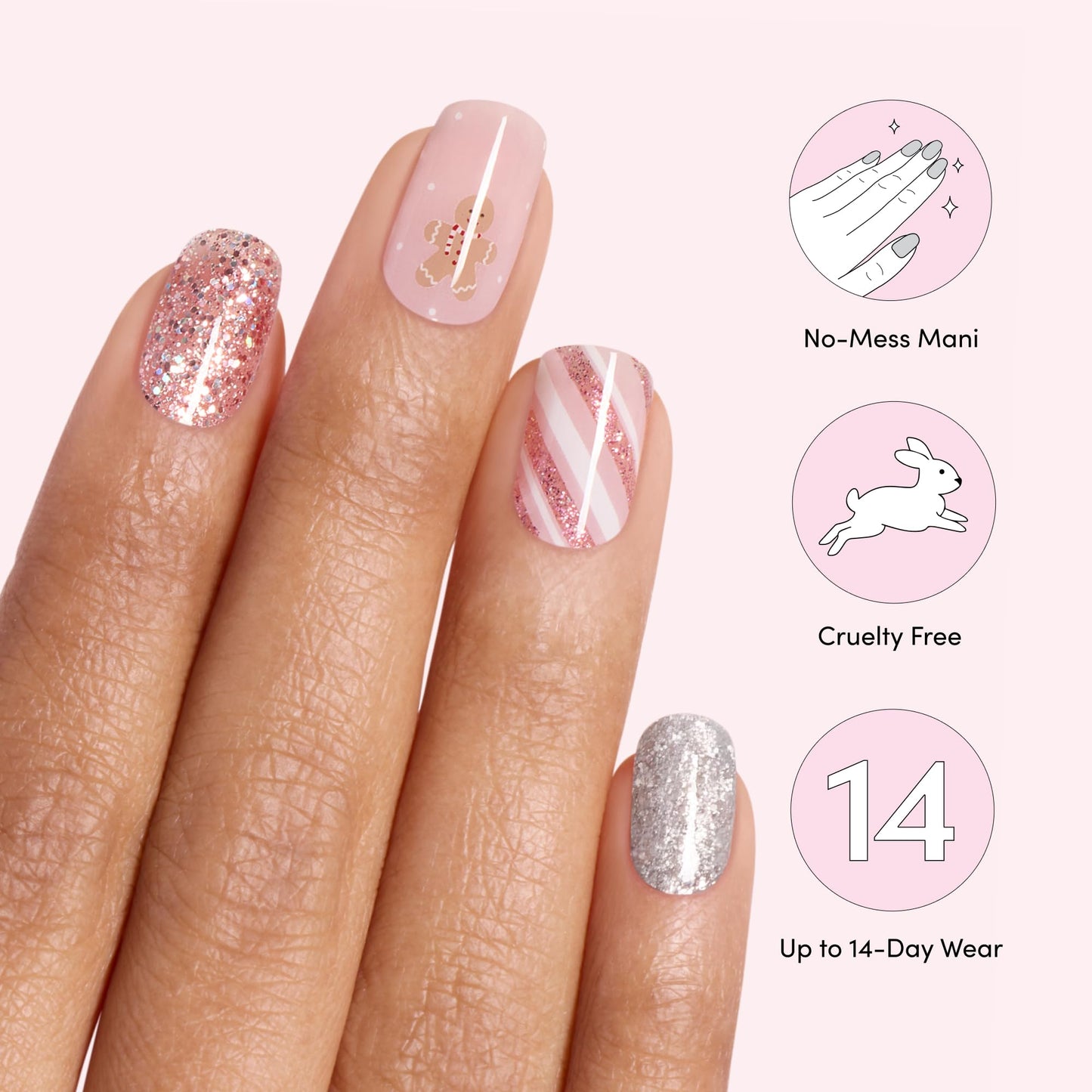 Dashing Diva Gloss Nail Strips - from Scratch - UV Free, Chip Resistant, Long Lasting Gel Nail Stickers - 3-Piece Manicure Set - Contains 32 Wraps, 1 Beauty & Personal Care Dashing Diva