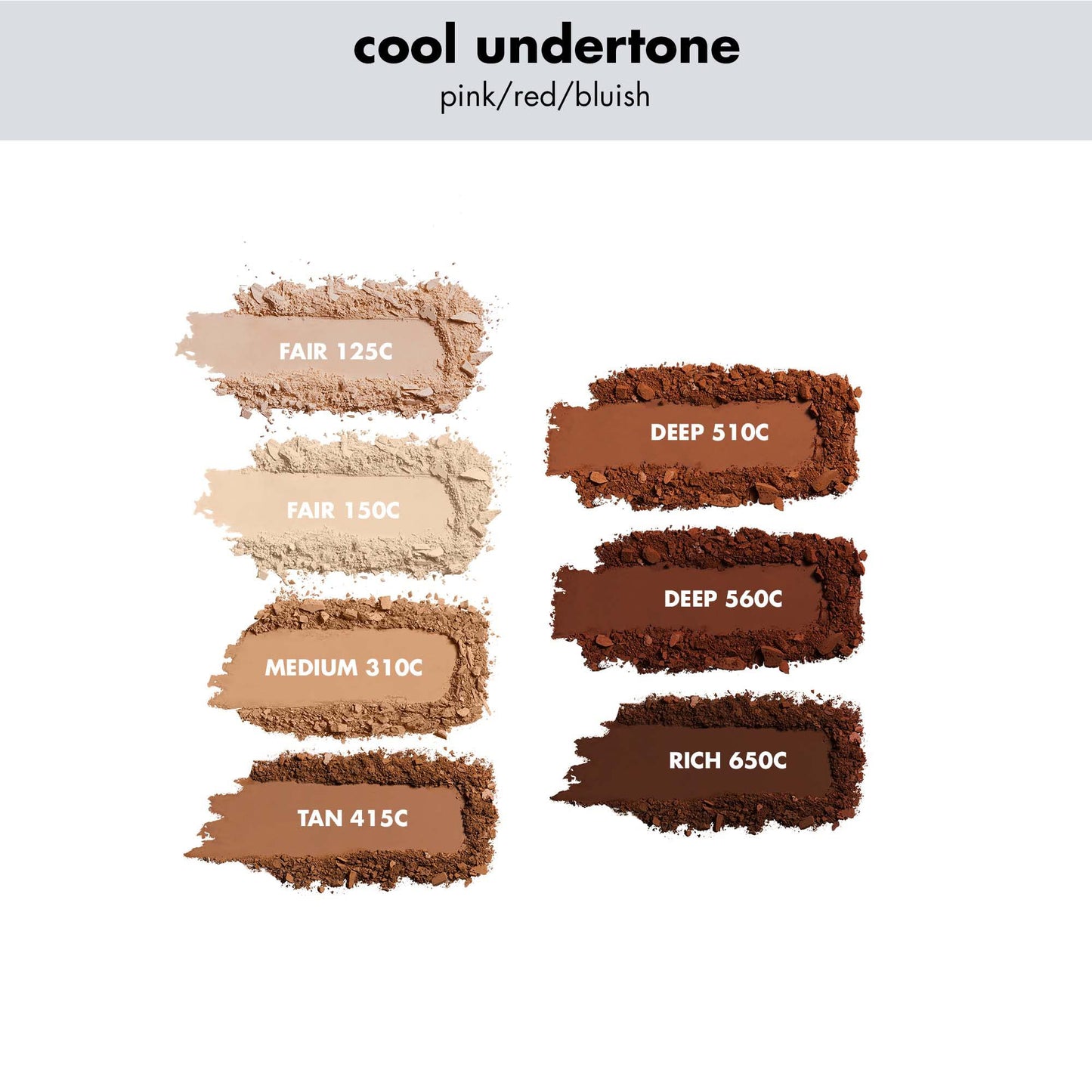 e.l.f. Camo Powder Foundation, Lightweight, Primer-Infused Buildable & Long-Lasting Medium-to-Full Coverage Foundation, Rich 650 C