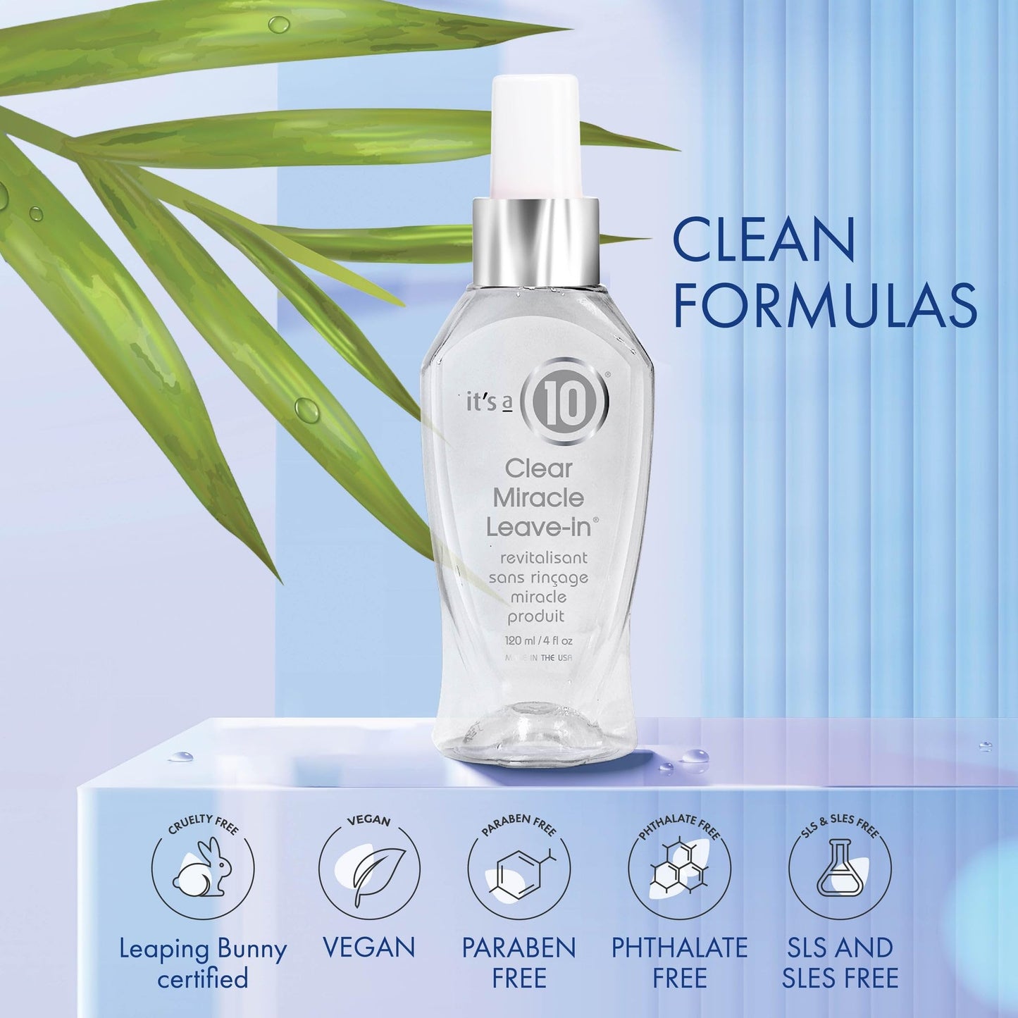 It’s a 10 Clear Miracle Leave-in Product 4 oz