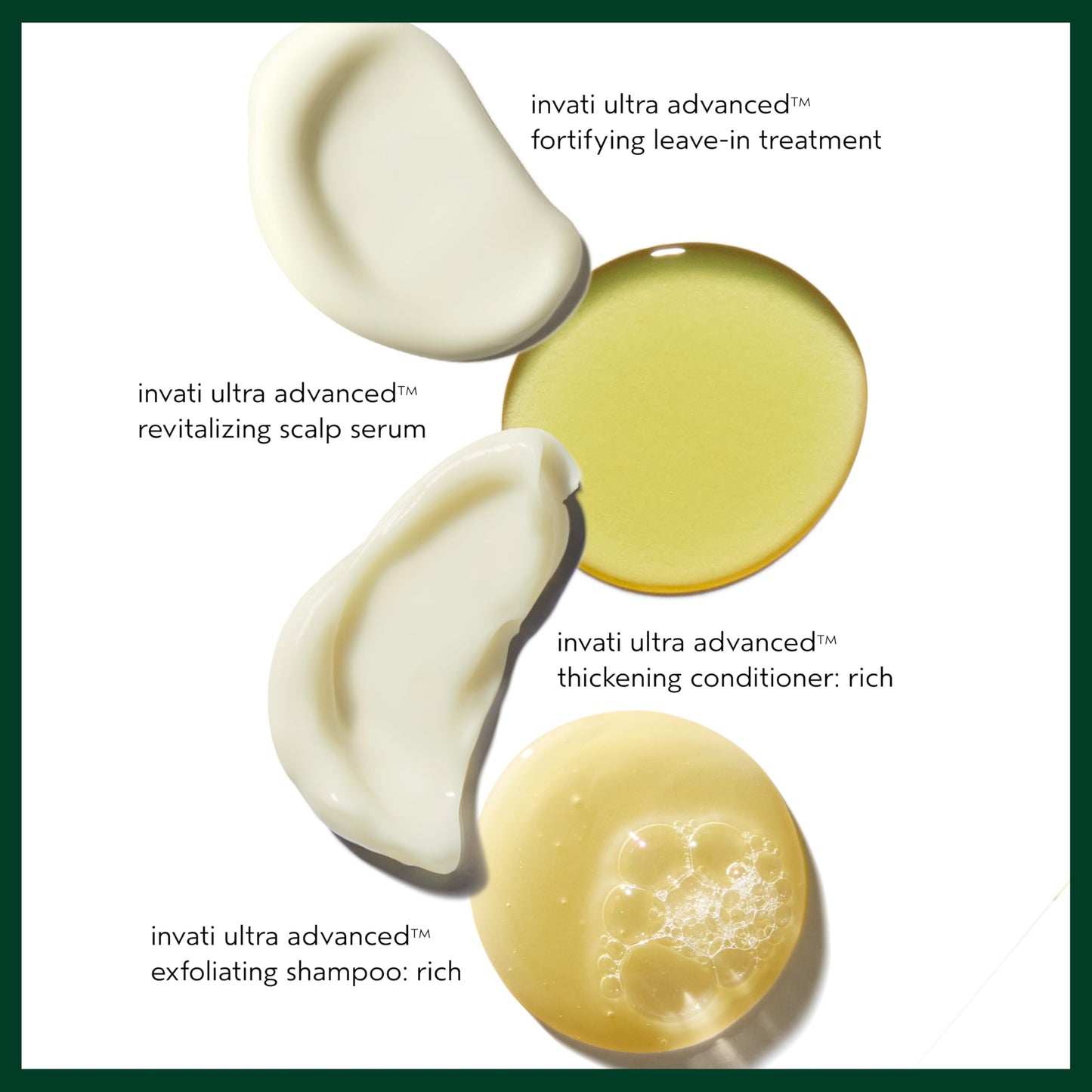 Aveda Invati Ultra Advanced Rich 4-Step System | Exfoliating Shampoo, Thickening Conditioner, Revitalizing Scalp Serum, Fortifying Leave-In Treatment