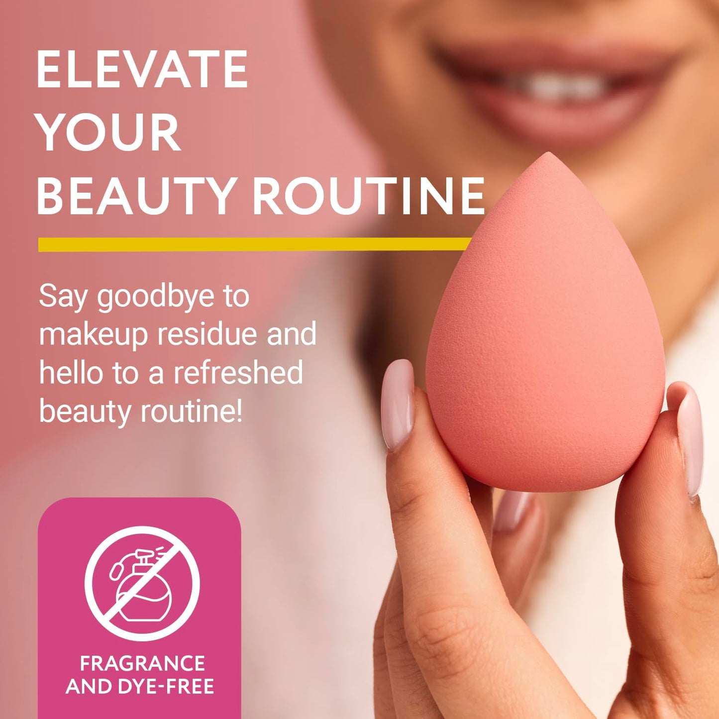 IMPRESA Makeup Sponge & Powder Puff Cleaner Soap - 8 Fl Oz Deep Stain Removal & Brush Cleaning Solution - Gentle Care & Makeup Sponge Cleaner