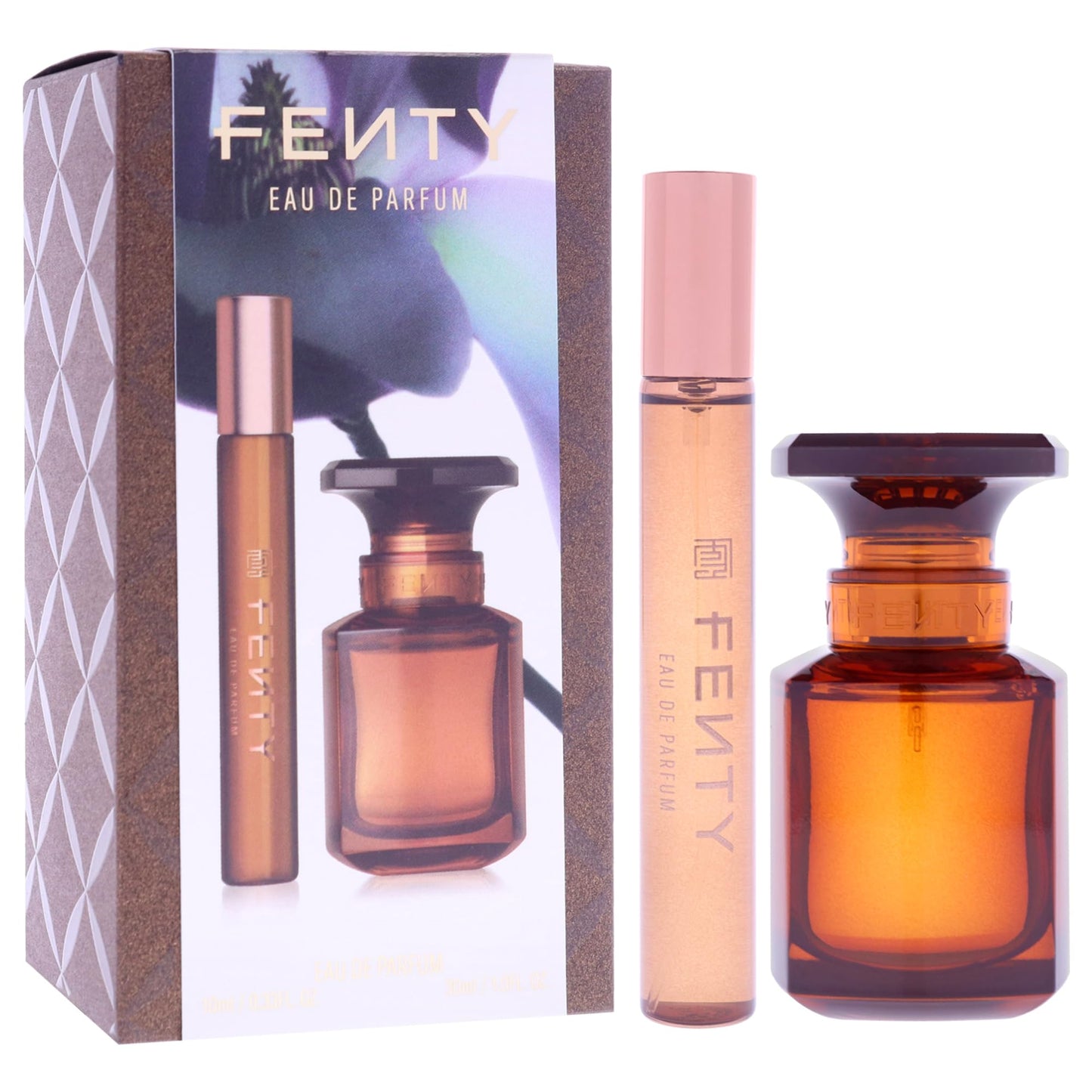 Fenty Eau de Parfum EDP 1oz and Travel Spray 10ml Perfume Set