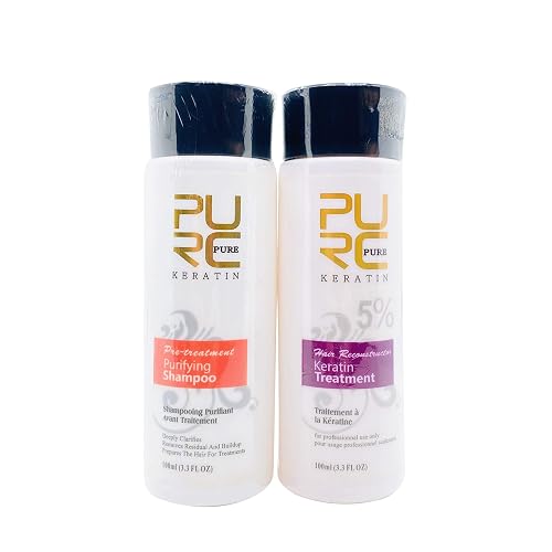 PURC Shampoo and Conditioner Treatment Pofessional 100ml White